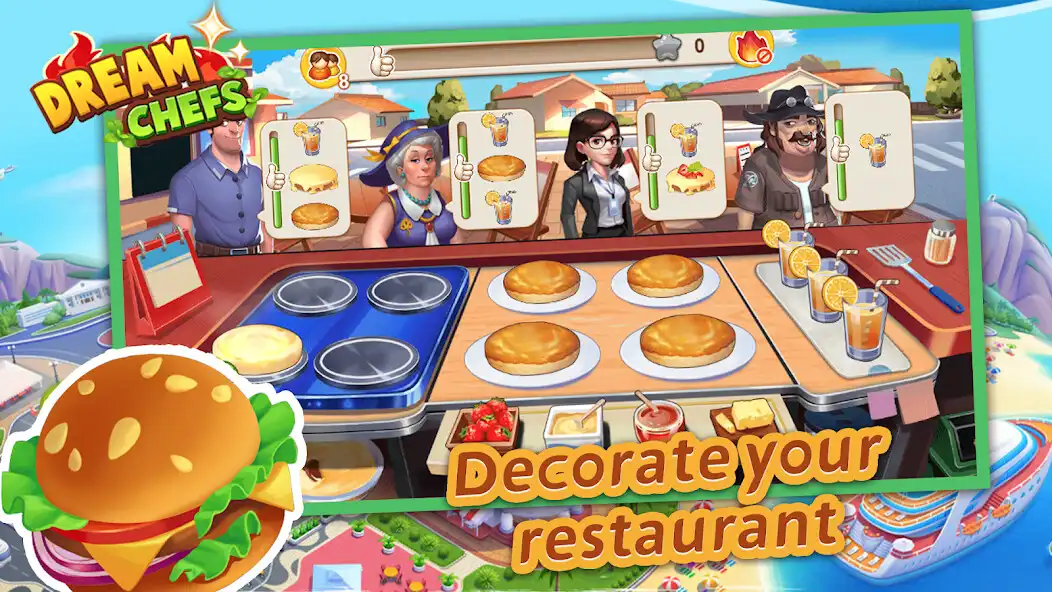 Play Dream Chefs as an online game Dream Chefs with UptoPlay