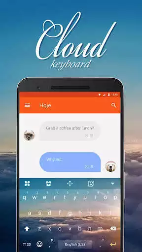 Play Dream Cloud Keyboard Theme