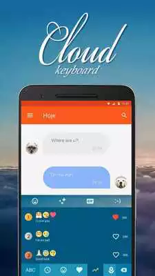 Play Dream Cloud Keyboard Theme