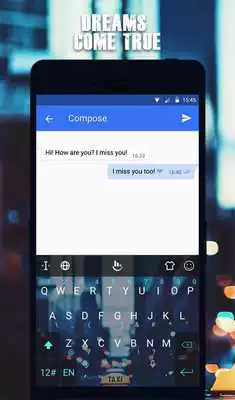 Play Dream Come True Keyboard Theme