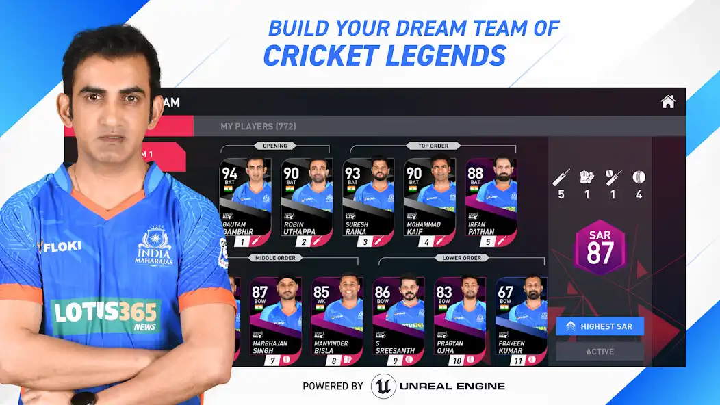 Play Dream Cricket 2024 as an online game online Dream Cricket 2024 with UptoPlay Play Dream Cricket 2024 as an online game Dream Cricket 2024 with UptoPlay