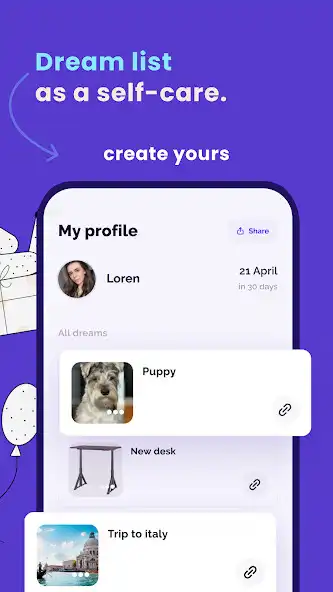Play Dreamezer - gifts  wishlist as an online game Dreamezer - gifts  wishlist with UptoPlay