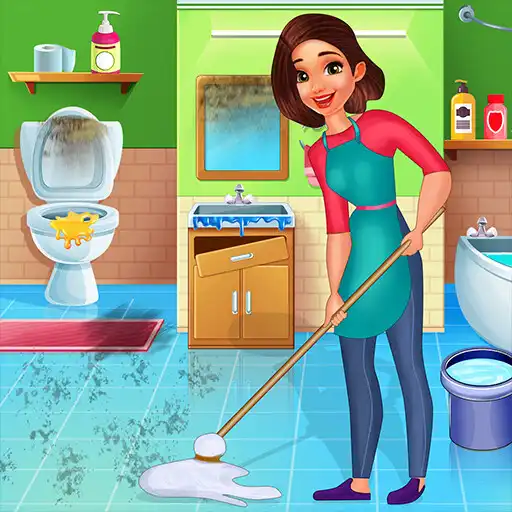 Play Dream Home Cleaning Game Wash APK
