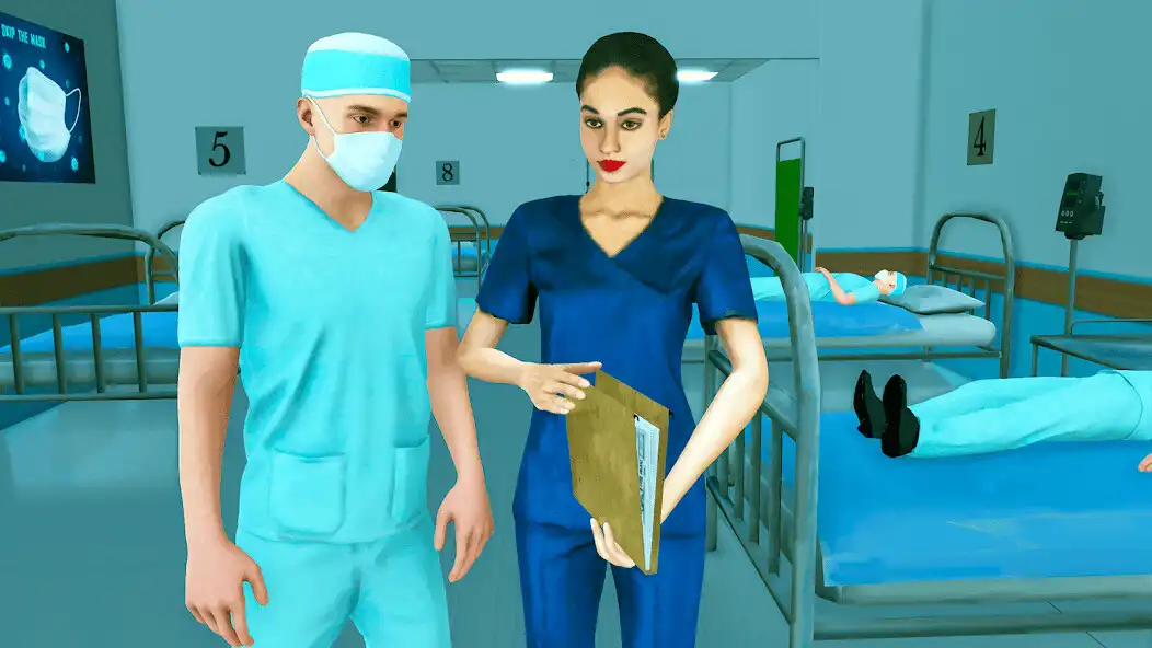 Play Dream Nurse Hospital Games 3D as an online game Dream Nurse Hospital Games 3D with UptoPlay