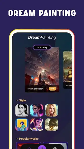 Play Dream Painting - Midjourney AI  and enjoy Dream Painting - Midjourney AI with UptoPlay