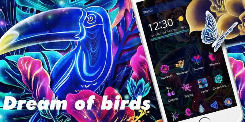 Play Dream rainforest fashion mobile theme