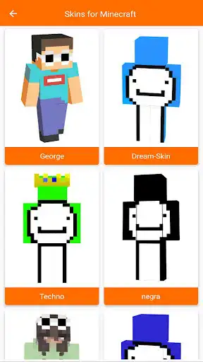 Play Dream Skins For Minecraft PE  and enjoy Dream Skins For Minecraft PE with UptoPlay
