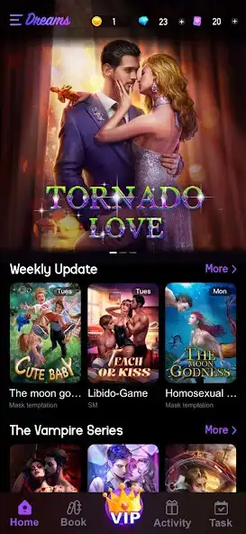 Play Dreams: Lets Play Story Games  and enjoy Dreams: Lets Play Story Games with UptoPlay