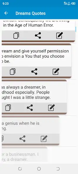 Play Dreams Quotes App as an online game Dreams Quotes App with UptoPlay