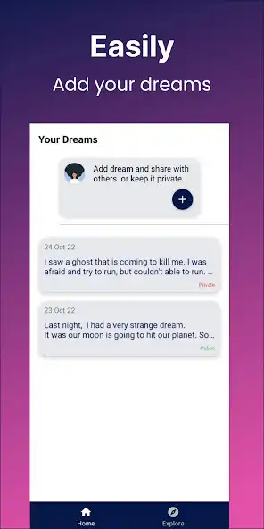 Play Dreams - Share your dreams  and enjoy Dreams - Share your dreams with UptoPlay