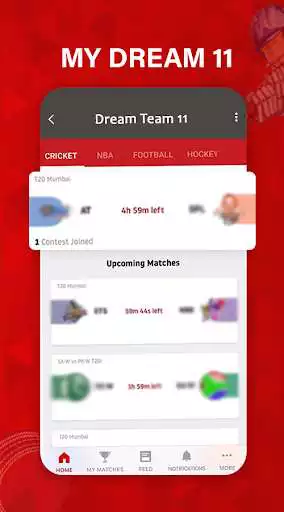 Play Dream Team 11 - Team Prediction, Team11 Tips  and enjoy Dream Team 11 - Team Prediction, Team11 Tips with UptoPlay