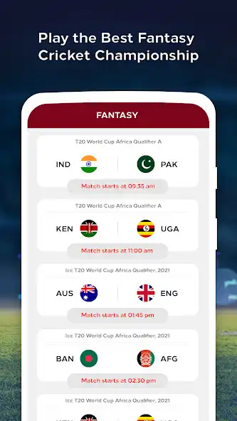 Play Dream Team - Cricket 11 Live as an online game Dream Team - Cricket 11 Live with UptoPlay