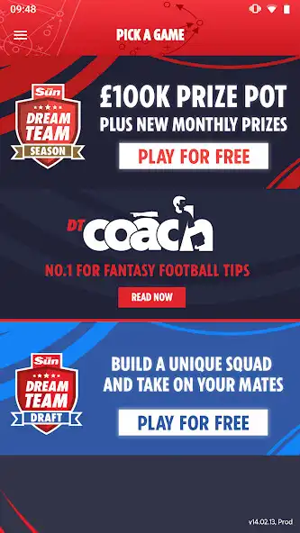 Play Dream Team Fantasy Football  and enjoy Dream Team Fantasy Football with UptoPlay