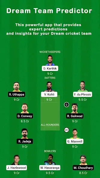 Play Dream Team Predictor  and enjoy Dream Team Predictor with UptoPlay