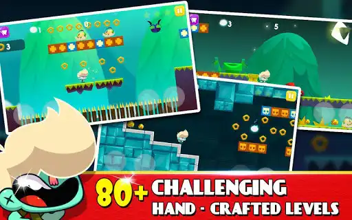 Play Dream World: Super Adventures - Run, Jump & Shoot!  and enjoy Dream World: Super Adventures - Run, Jump & Shoot! with UptoPlay
