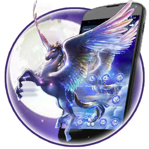 Run free android online Dreamy Rainbow Unicorn 2D Theme APK Run free android online Dreamy Rainbow Unicorn 2D Theme APK