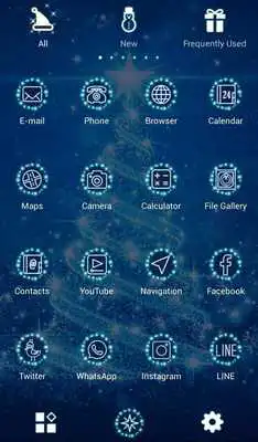 Play Dreamy Wallpaper Magical Christmas Tree Theme