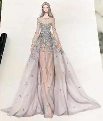 Play Dress Design Sketches