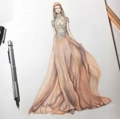 Play Dress Design Sketches