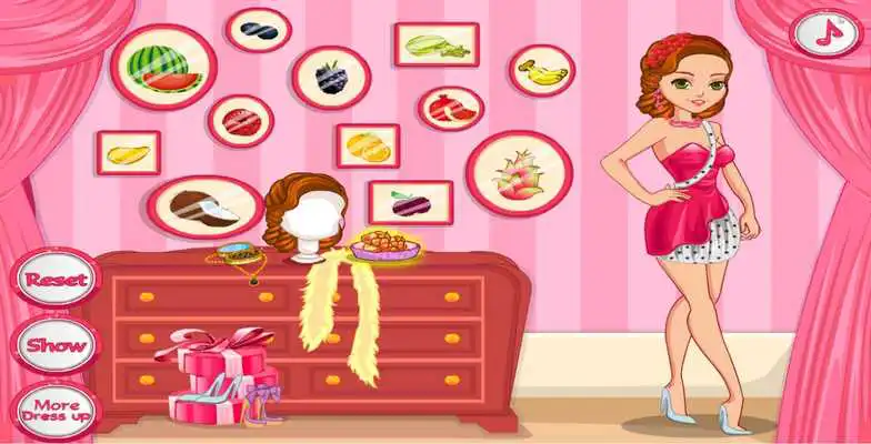 Play dress up and make up games