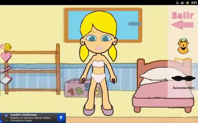 Play Dress up doll Maggie