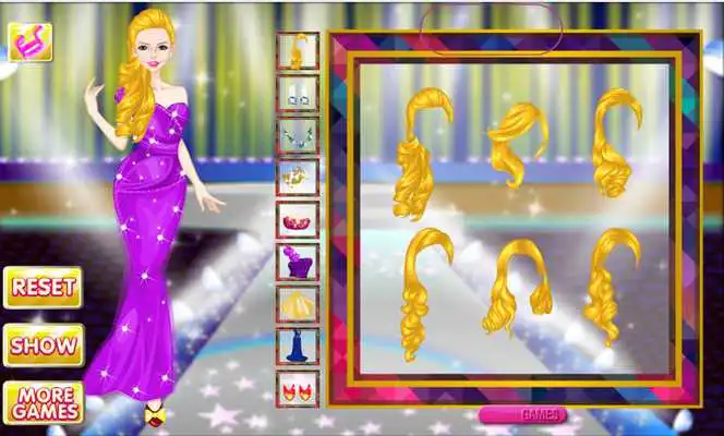 Play Dress up Fashion girl makeover