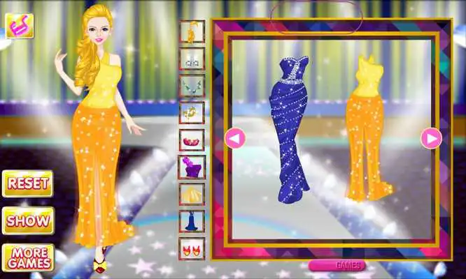 Play Dress up Fashion girl makeover