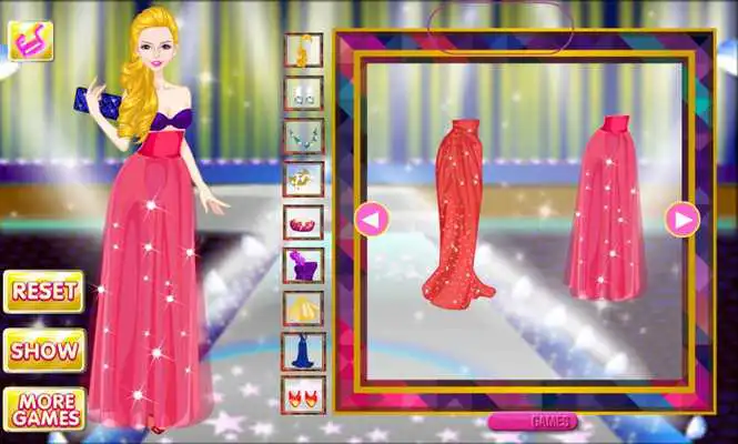 Play Dress up Fashion girl makeover
