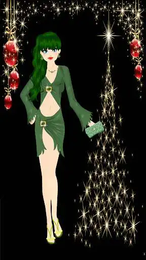 Play Dress Up Girl Game - Christmas as an online game Dress Up Girl Game - Christmas with UptoPlay