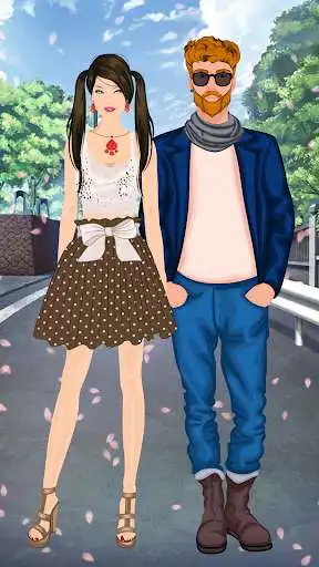 Play Dress Up Girl Game - Daily Fashion as an online game Dress Up Girl Game - Daily Fashion with UptoPlay