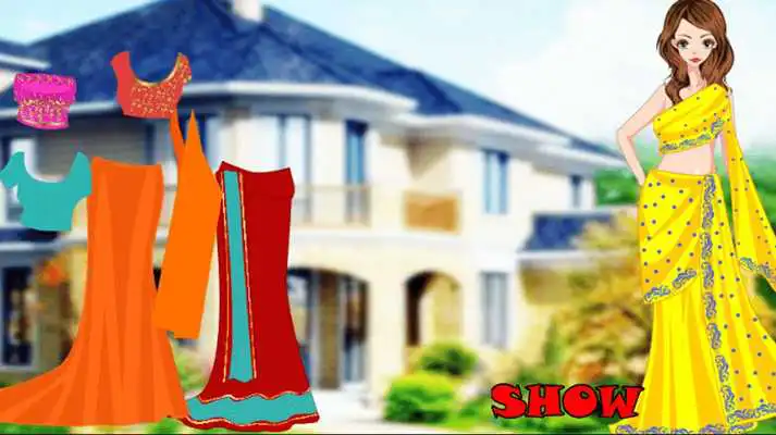 Play Dress Up Girls Indians Sarees Play Dress Up Girls Indians Sarees