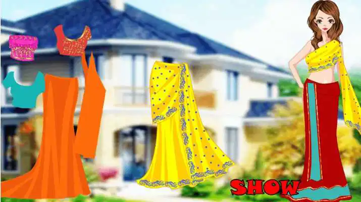 Play Dress Up Girls Indians Sarees Play Dress Up Girls Indians Sarees