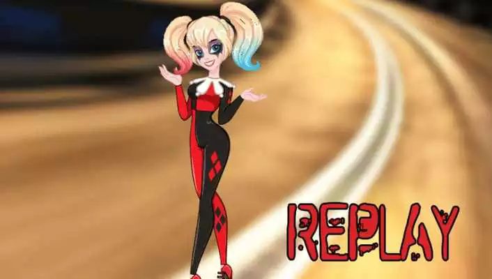 Play Dress Up Harley Quinn Punk New
