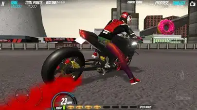 Play Drift Bike Racing as an online game Drift Bike Racing with UptoPlay