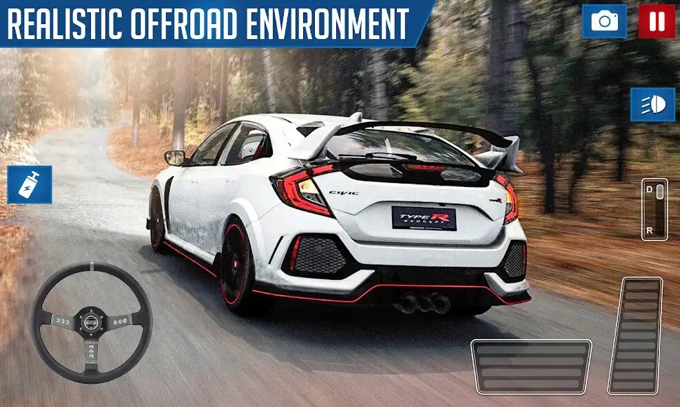 Play Drift  Driving-Honda Civic 2 as an online game Drift  Driving-Honda Civic 2 with UptoPlay