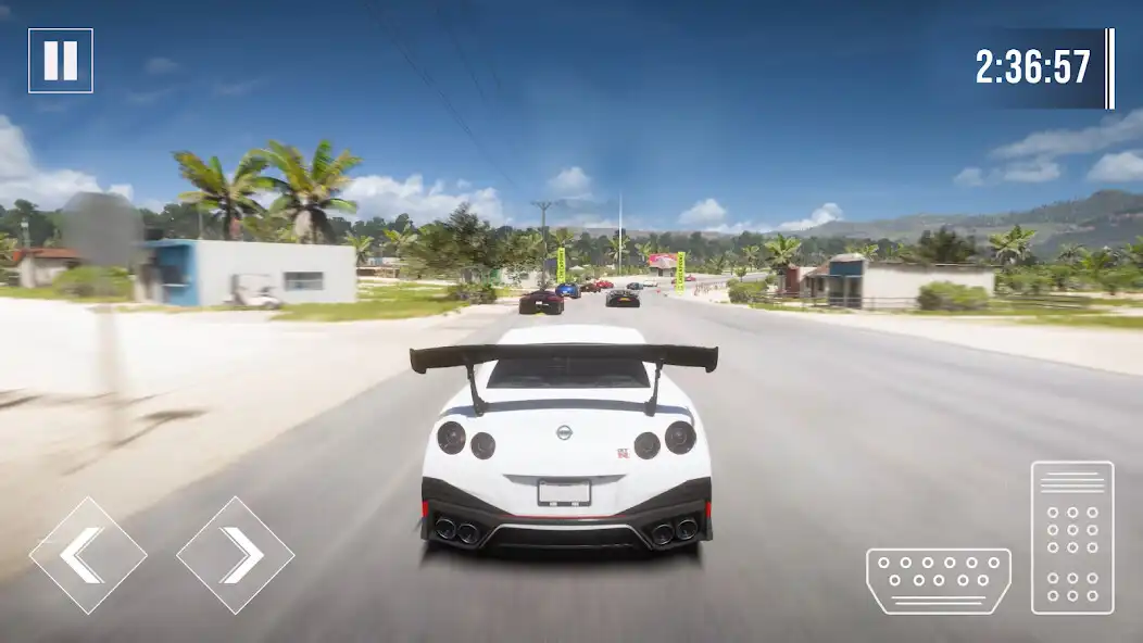 Play Drift Nissan GT-R Simulator as an online game Drift Nissan GT-R Simulator with UptoPlay