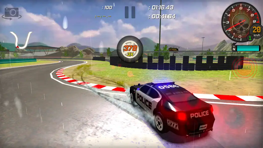 Play Drift Racing: 3D Car Simulator as an online game Drift Racing: 3D Car Simulator with UptoPlay