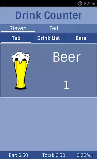 Play APK Drink Counter  and enjoy Drink Counter with UptoPlay com.alistairwong.dc