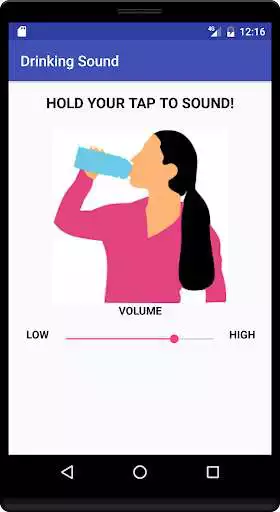 Play Drinking Sound as an online game Drinking Sound with UptoPlay