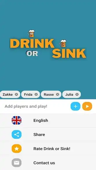 Play Drink or Sink  and enjoy Drink or Sink with UptoPlay