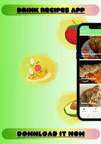 Play Drink Recipes App-Cocktail Recipes App as an online game Drink Recipes App-Cocktail Recipes App with UptoPlay