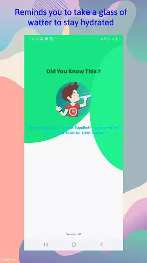 Play Drink Water Reminder  and enjoy Drink Water Reminder with UptoPlay