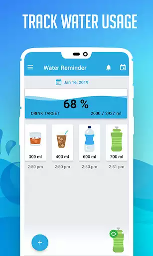 Play Drink Water Reminder Tracker  and enjoy Drink Water Reminder Tracker with UptoPlay