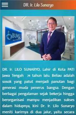 Play DR.Ir. Lilo Sunaryo