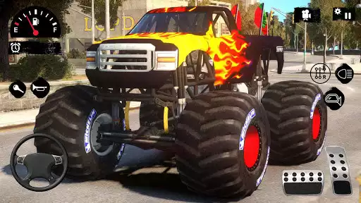 Play Drive 4x4 Hillock Offroad Monster Truck Driving as an online game Drive 4x4 Hillock Offroad Monster Truck Driving with UptoPlay