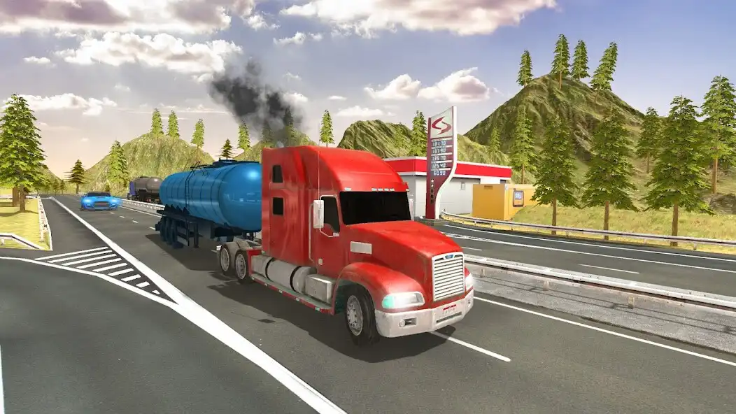 Play Drive American Truck Simulator as an online game Drive American Truck Simulator with UptoPlay