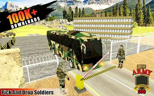Play APK Drive Army Bus Transport Duty Us Soldier 2019  and enjoy Drive Army Bus Transport Duty Us Soldier 2019 with UptoPlay com.CoolGames.Army.Bus.Driver.Transport.Duty