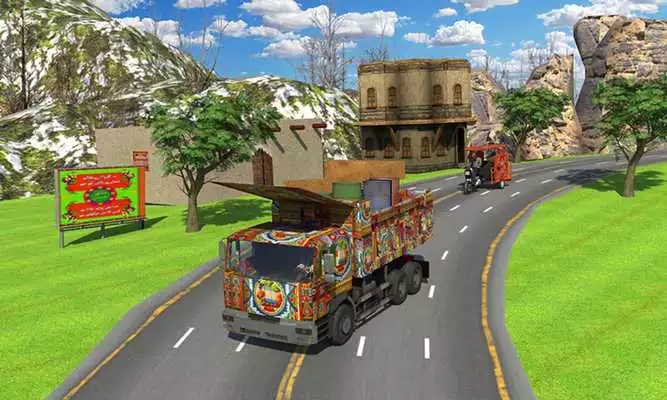 Play Drive Asia Cargo Truck