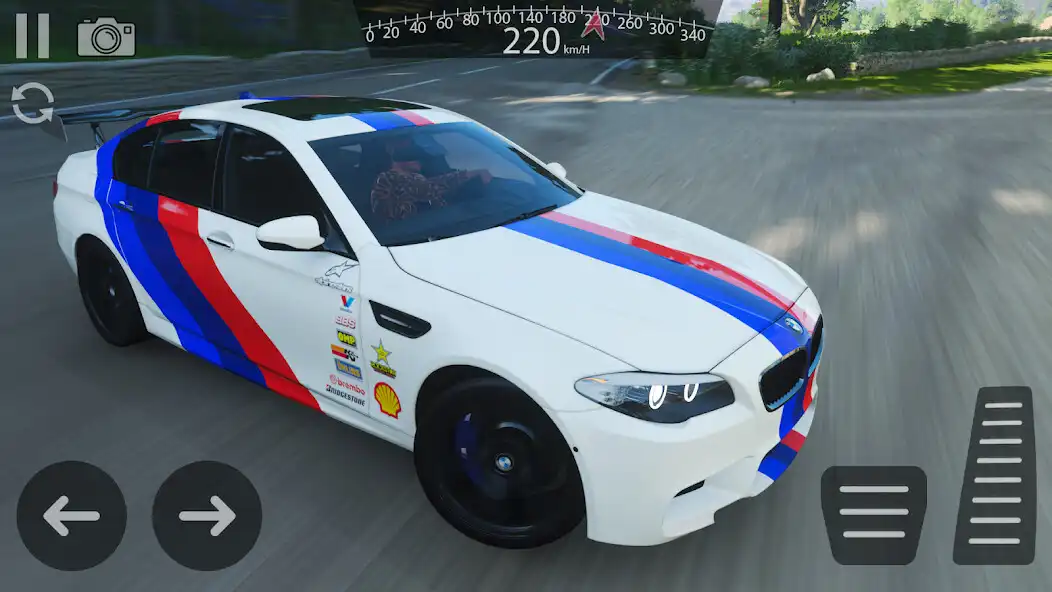 Play Drive BMW M5 Track Simulator  and enjoy Drive BMW M5 Track Simulator with UptoPlay