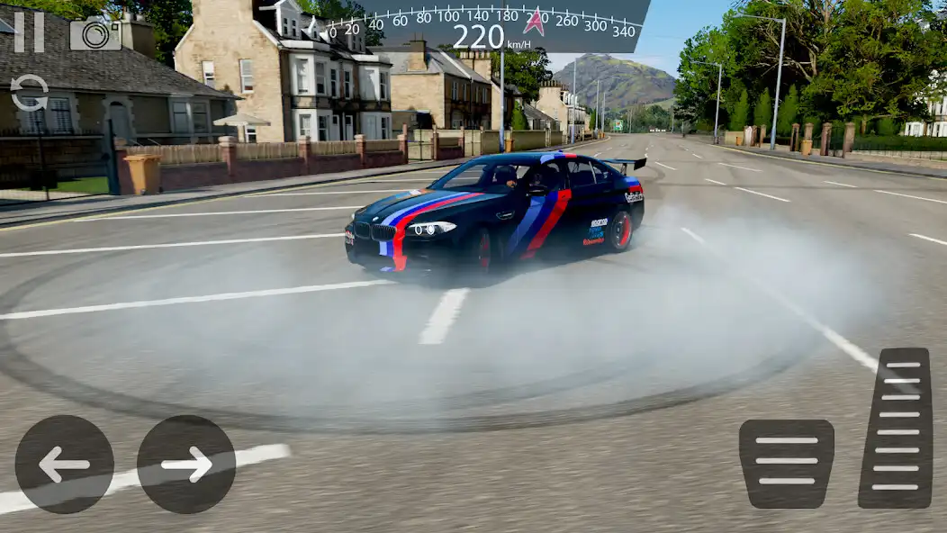 Play Drive BMW M5 Track Simulator as an online game Drive BMW M5 Track Simulator with UptoPlay